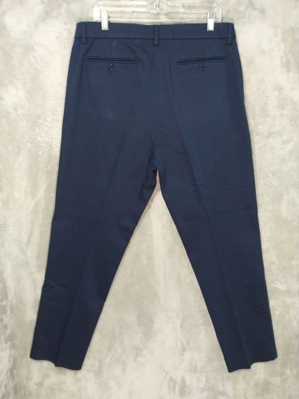Banana Republic Pants Mens 36x32 Blue Traveler Chino Slim Fit Stretch High Rise